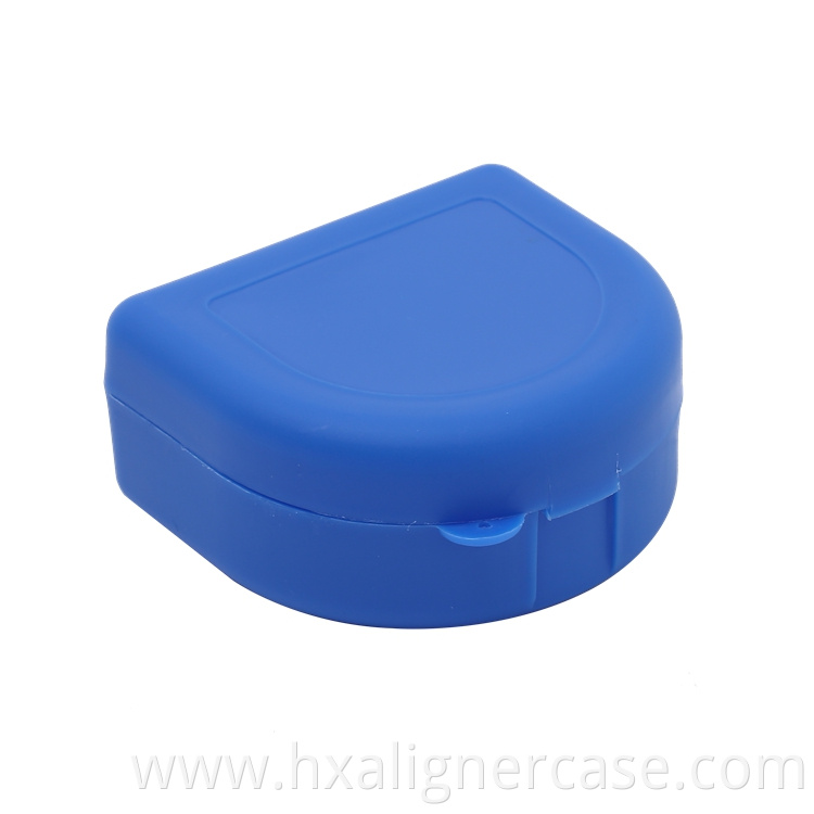 Plastic Retainer Holder Denture Orthodontic Retainer Case